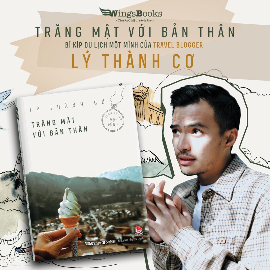 trăng mật với bản thân - bí kíp du lịch một mình - tặng kèm postcard