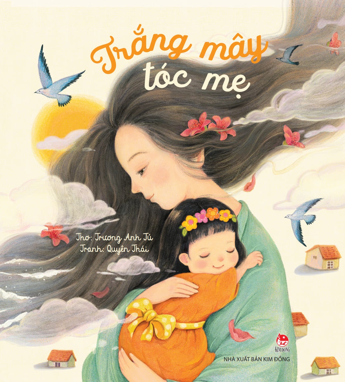 trắng mây tóc mẹ