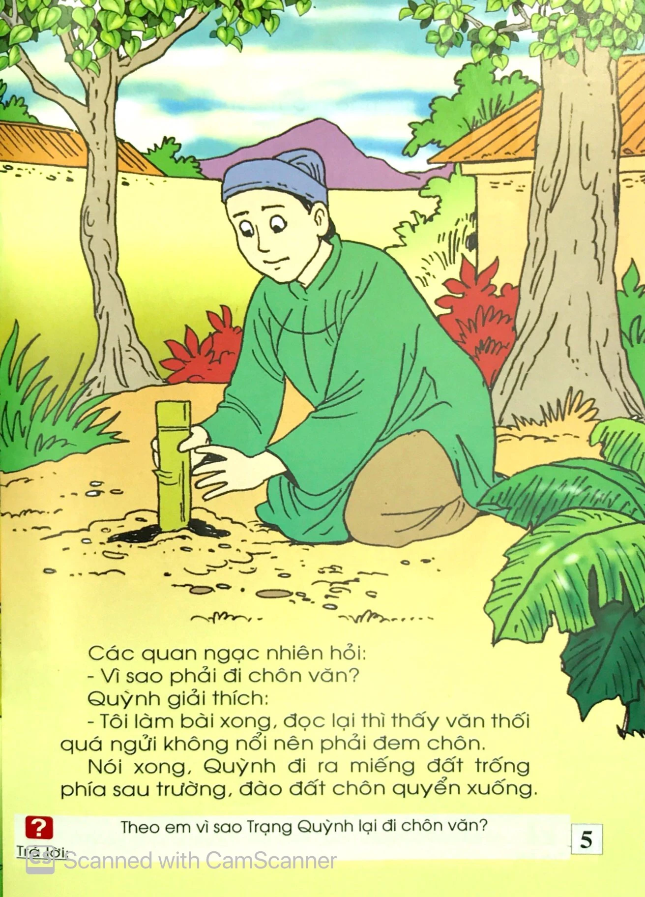 trạng quỳnh - chôn văn