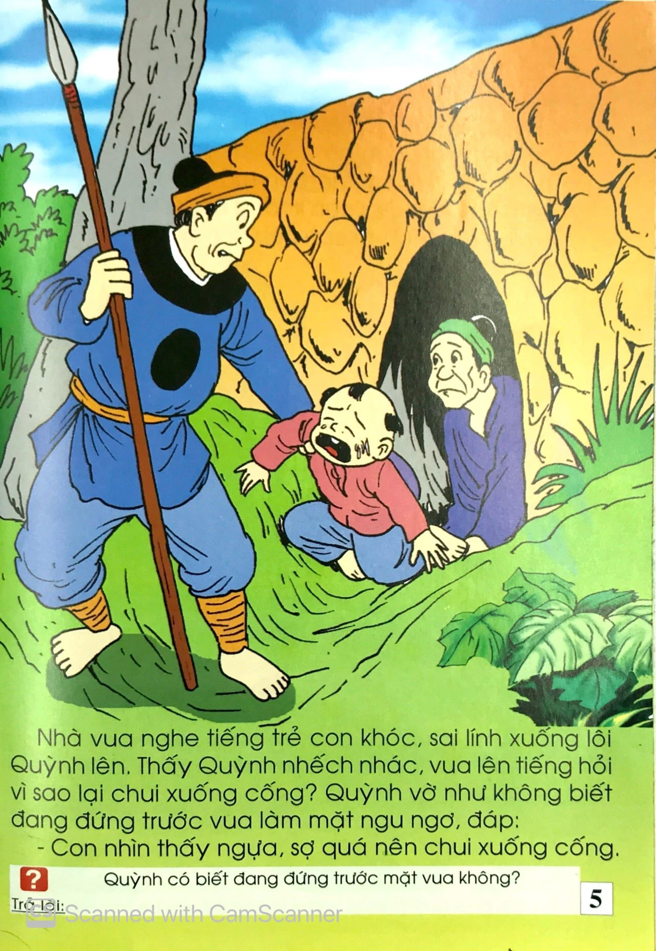 trạng quỳnh - dê đực chửa