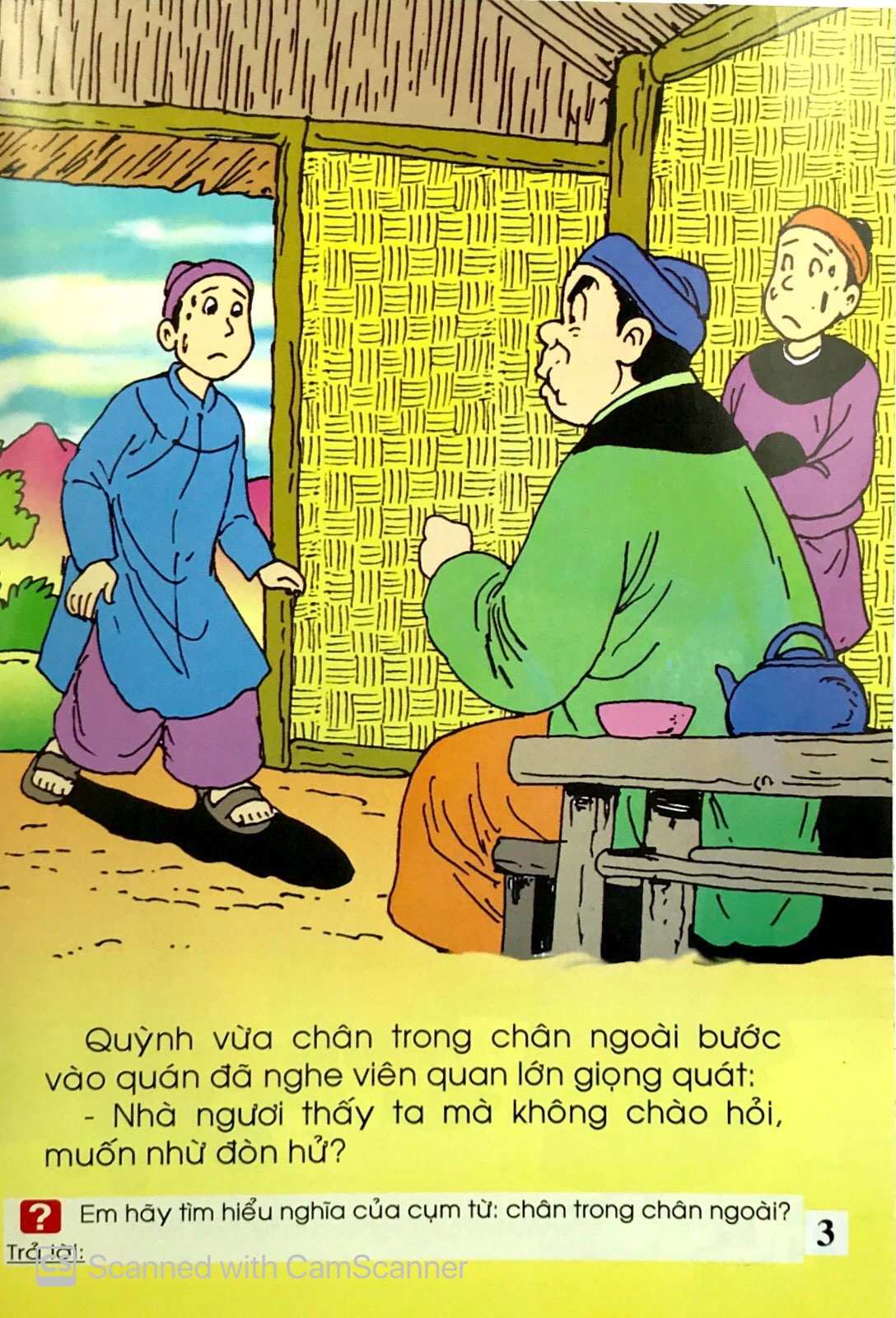 trạng quỳnh - miệng nhà quan