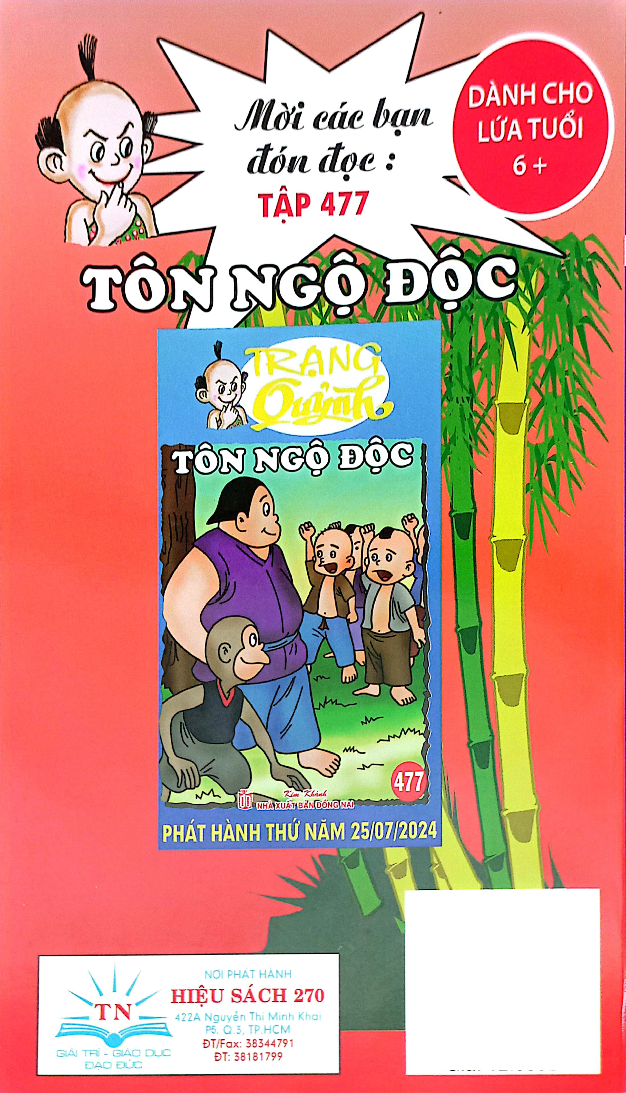 trạng quỷnh - tập 476 - cứu kẻ thù