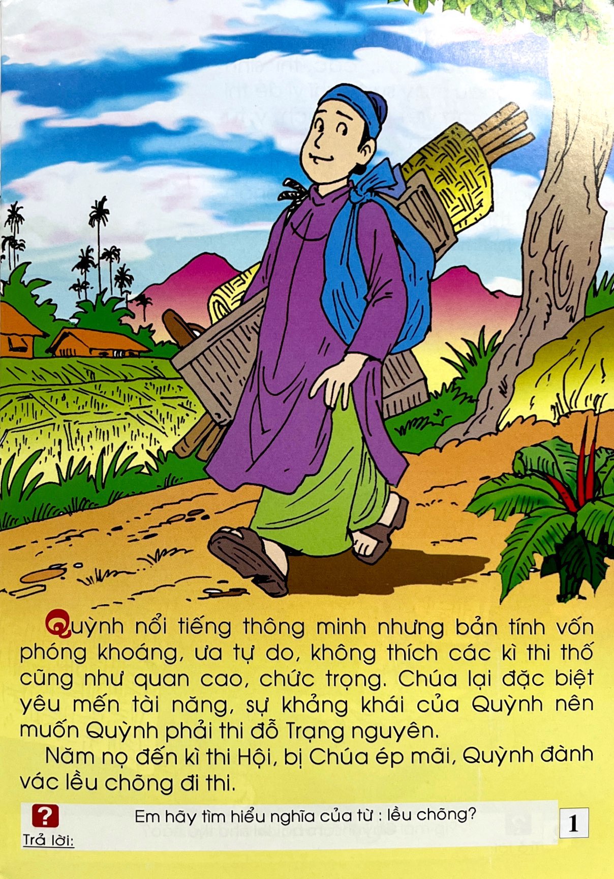 trạng quỳnh - thừa giấy vẽ voi