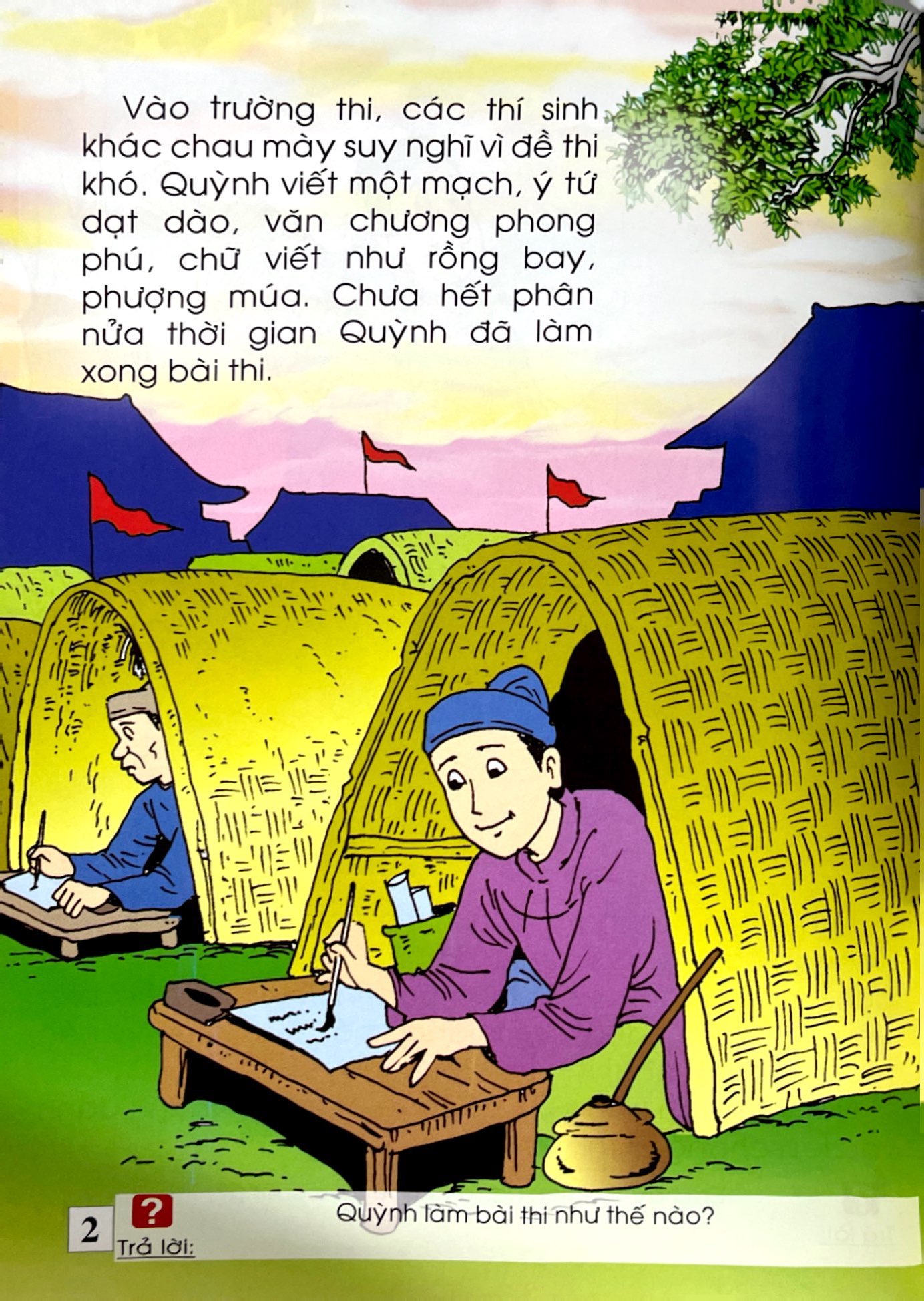 trạng quỳnh - thừa giấy vẽ voi