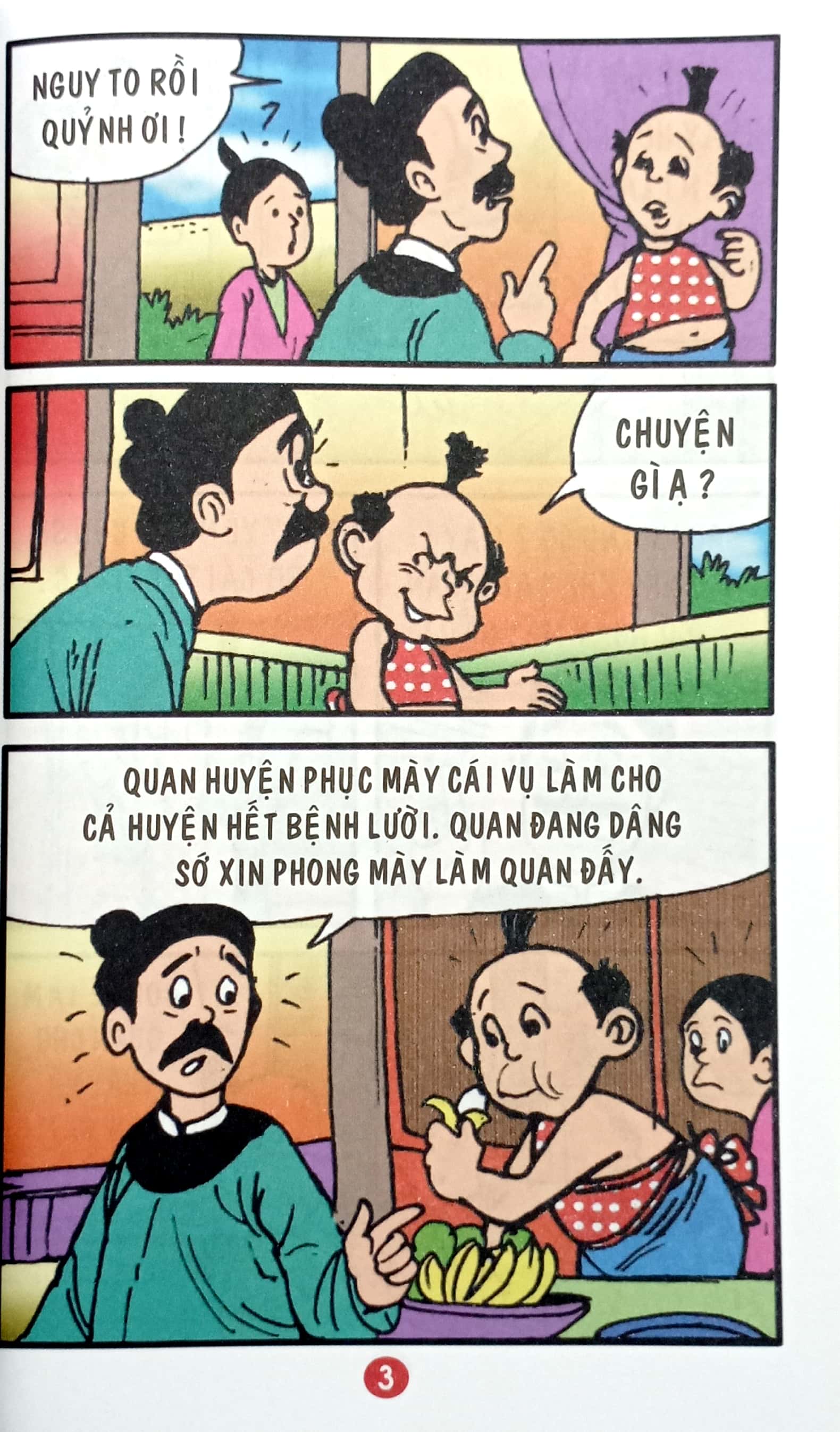 trạng quỷnh - truyện tranh màu - tập 26 - chàng rễ hay chữ