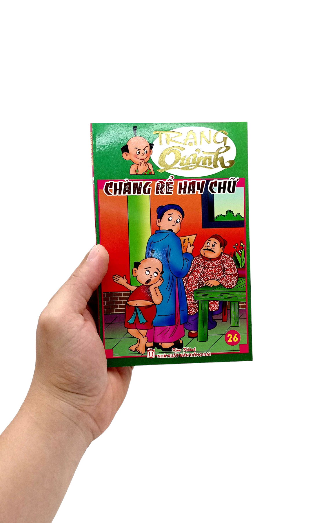 trạng quỷnh - truyện tranh màu - tập 26 - chàng rễ hay chữ