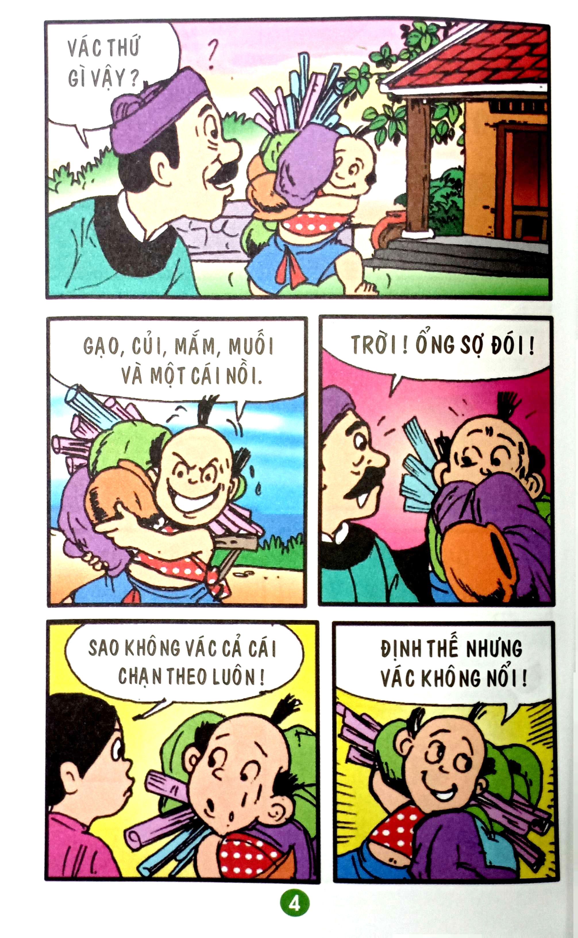 trạng quỷnh - truyện tranh màu - tập 27 - chiến công của mắm