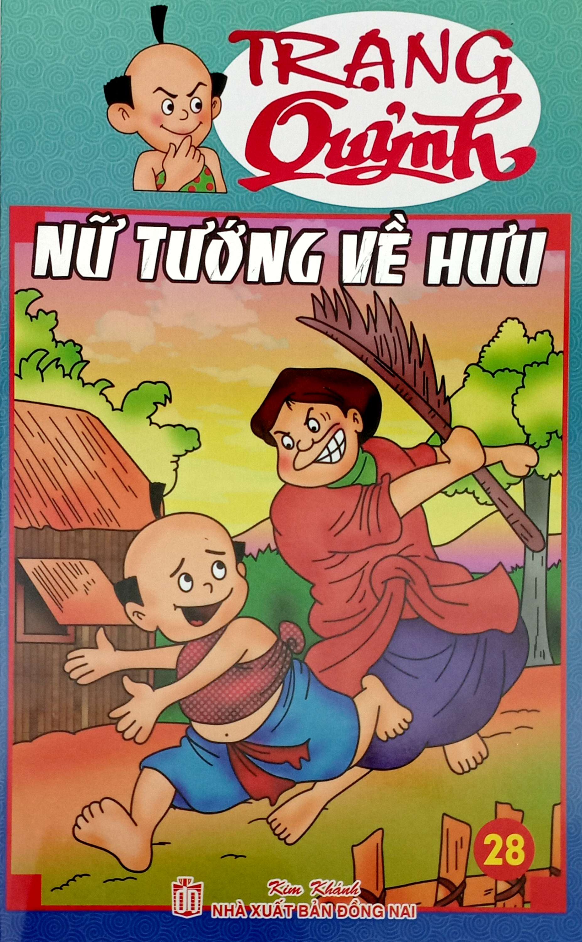 trạng quỷnh - truyện tranh màu - tập 28 - nữ tướng về hưu