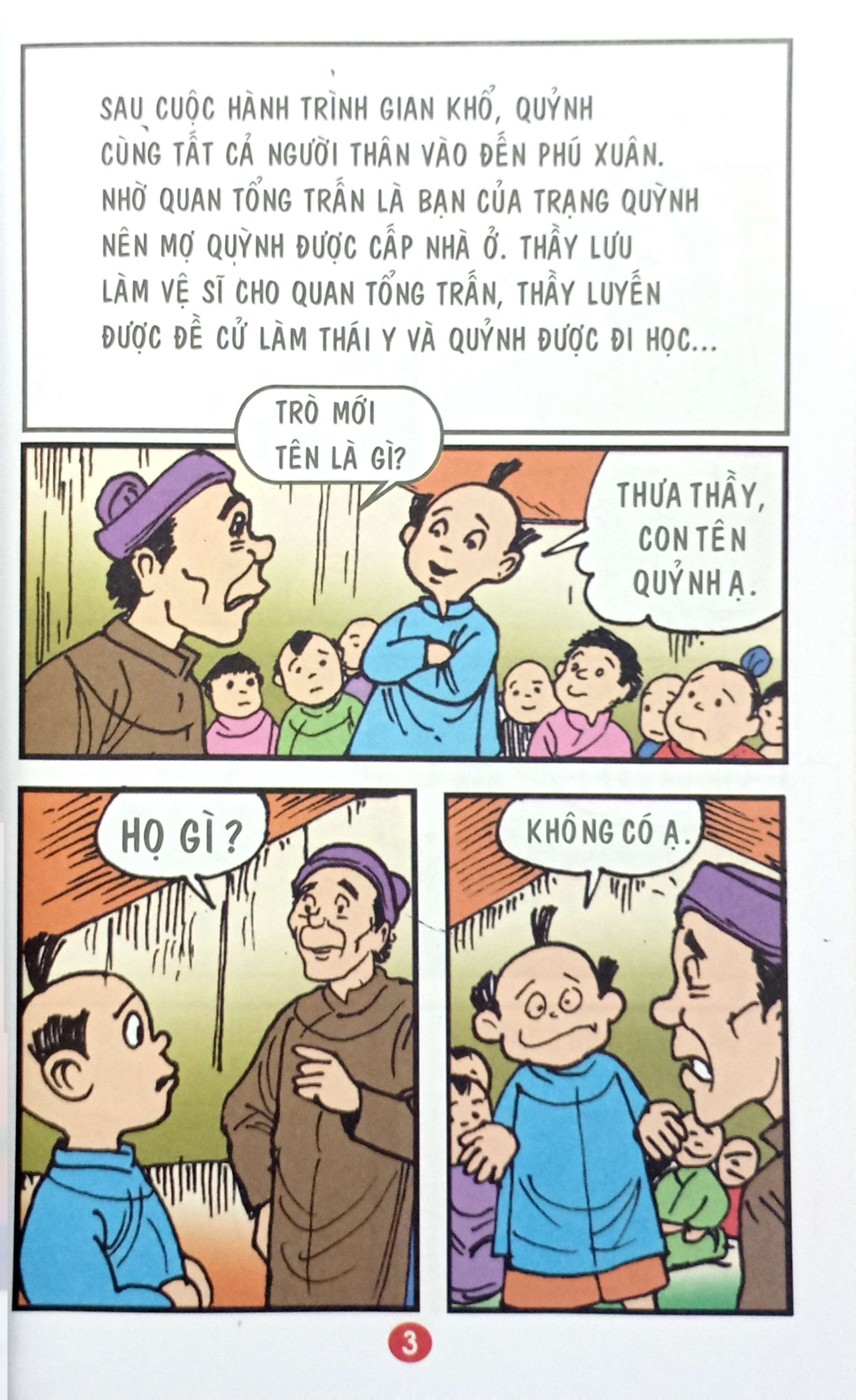 trạng quỷnh - truyện tranh màu - tập 31 - người bạn quý tộc