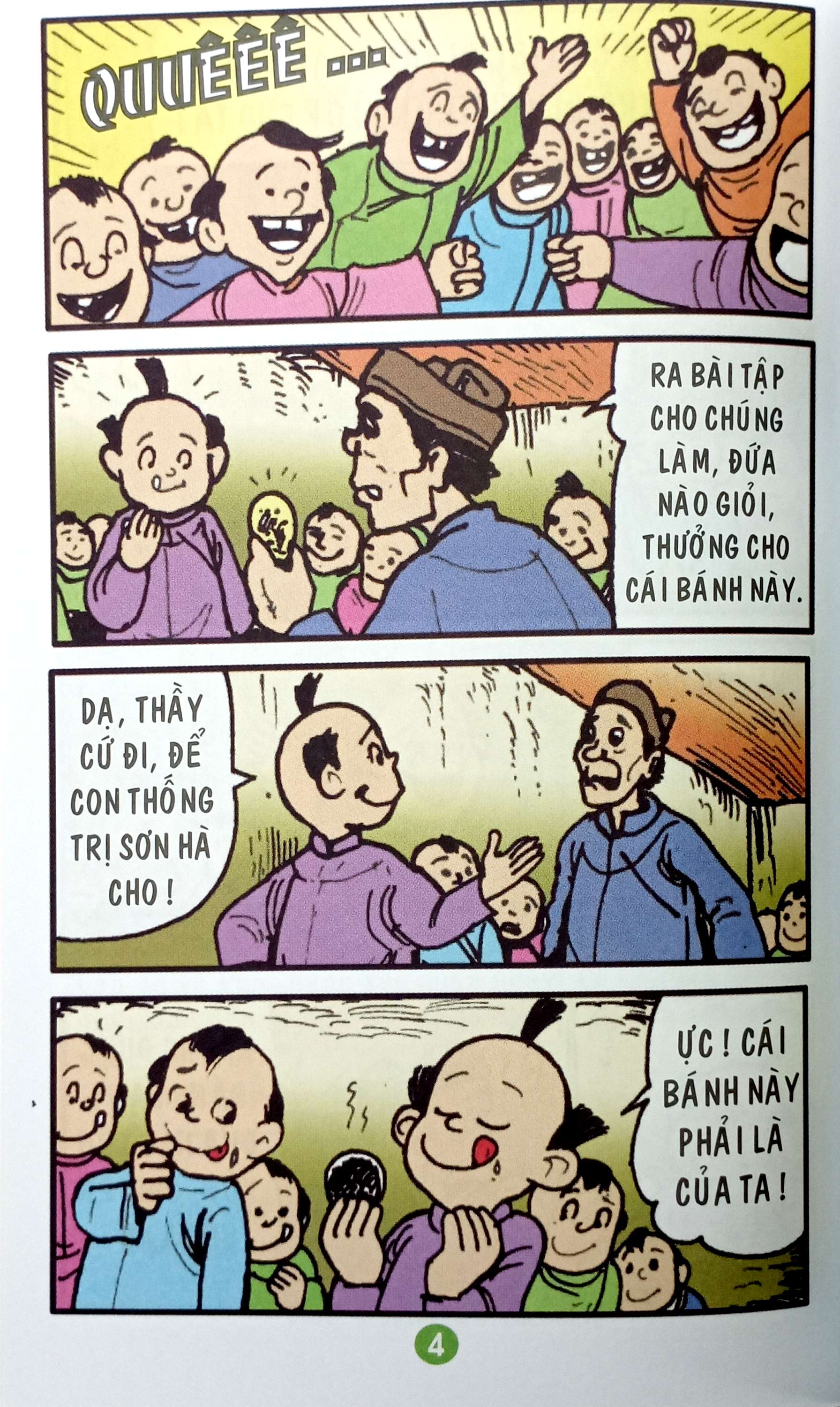 trạng quỷnh - truyện tranh màu - tập 32 - đại náo trường thi