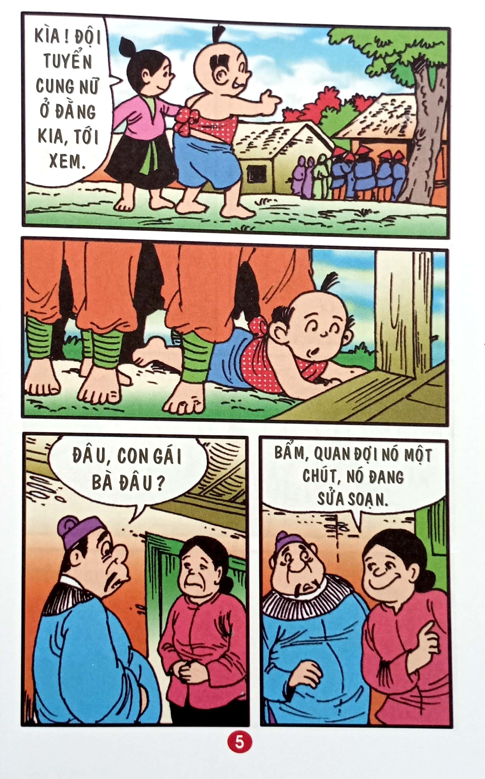 trạng quỷnh - truyện tranh màu - tập 33 - cung nữ