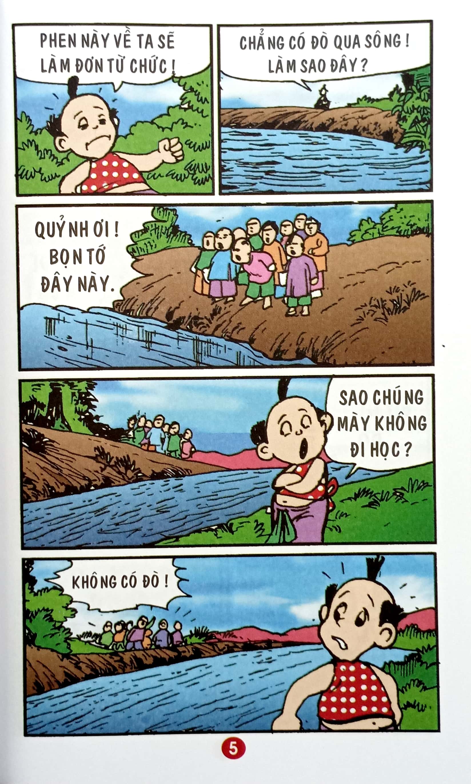 trạng quỷnh - truyện tranh màu - tập 34 - ông lái đò