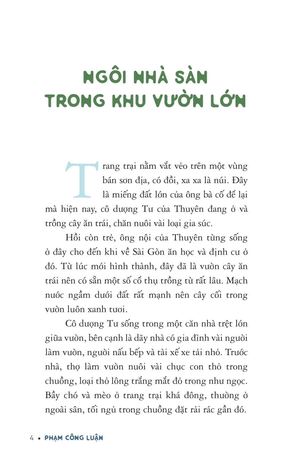 trang trại cuối rừng