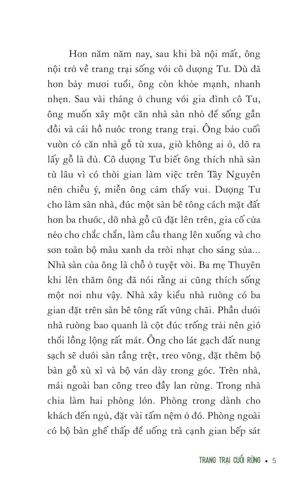 trang trại cuối rừng