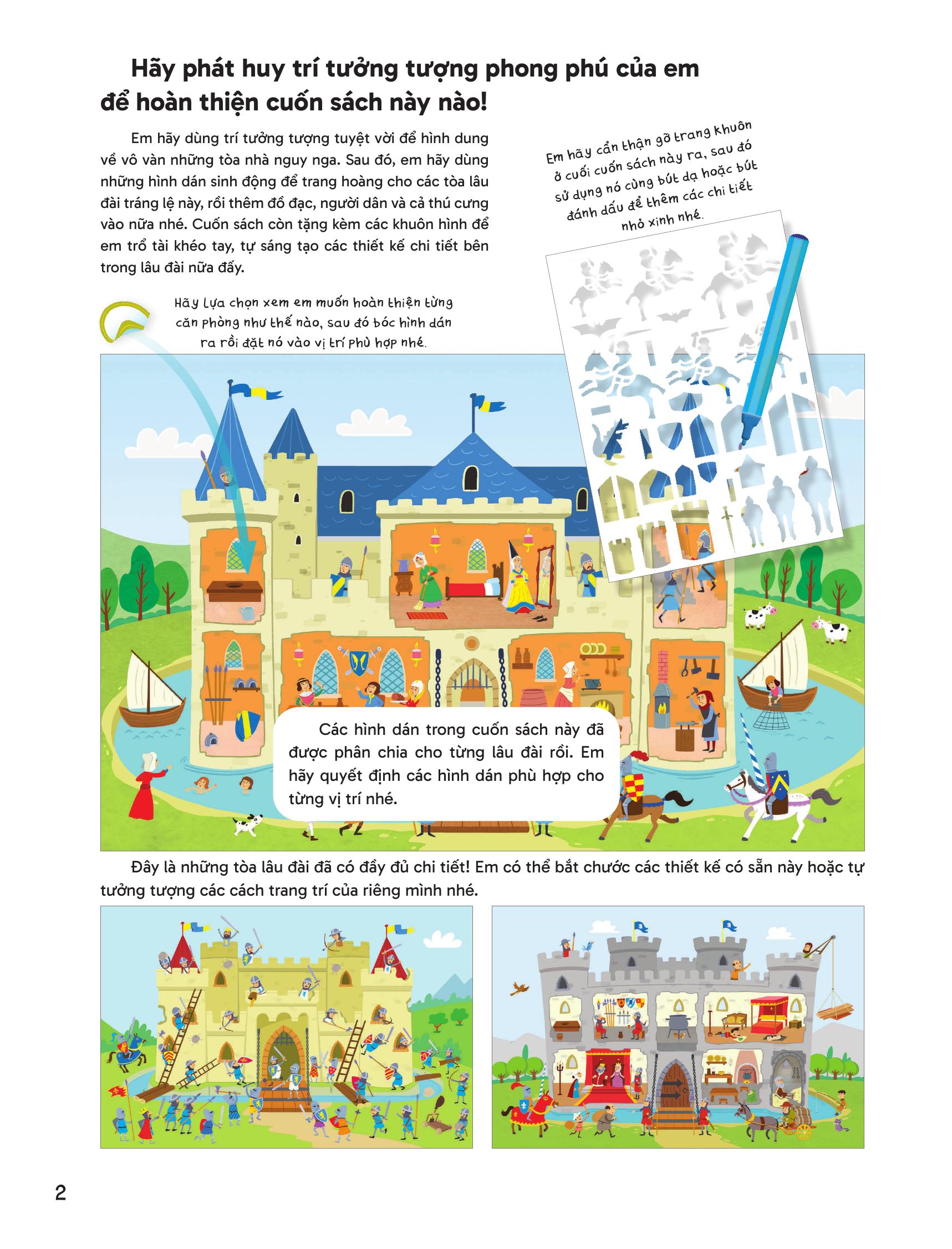 Trang Tri Lau Dai - Voi Gan 600 Mieng Dan Va Khuon Hinh Sang Tao - Bia Cung