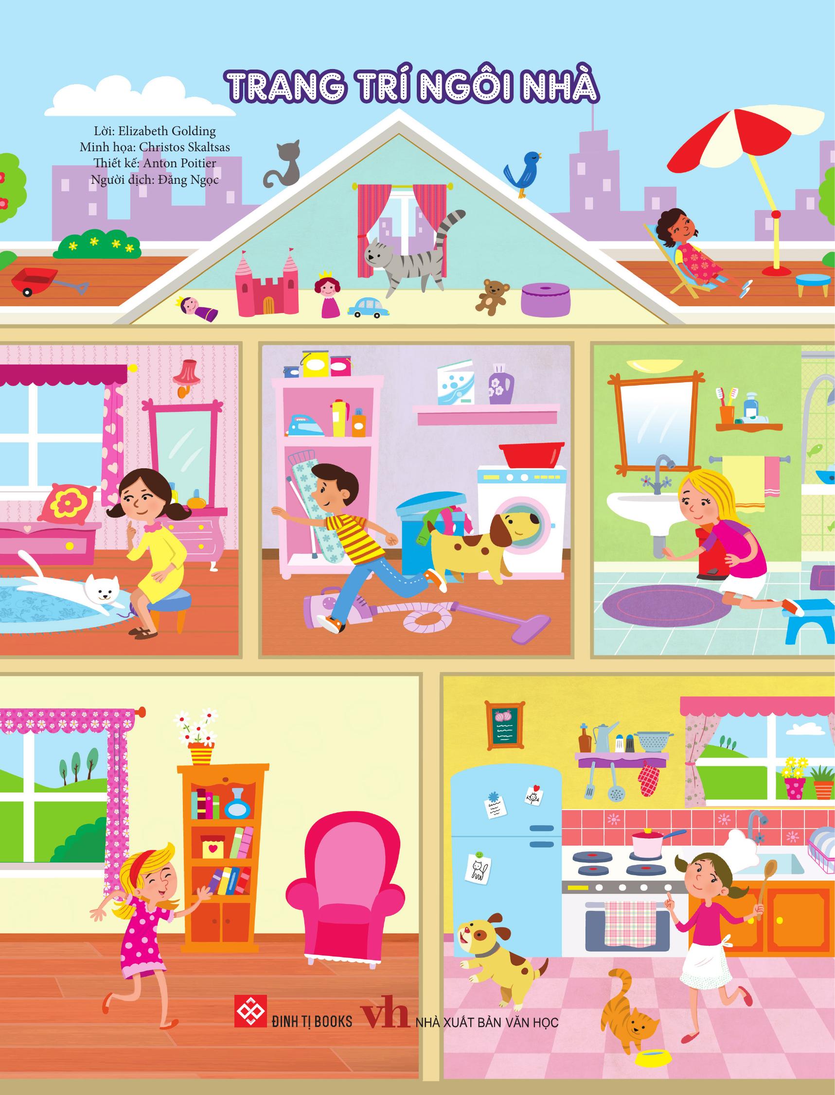 Trang Tri Ngoi Nha - Voi Gan 600 Mieng Dan Va Khuon Hinh Sang Tao - Bia Cung