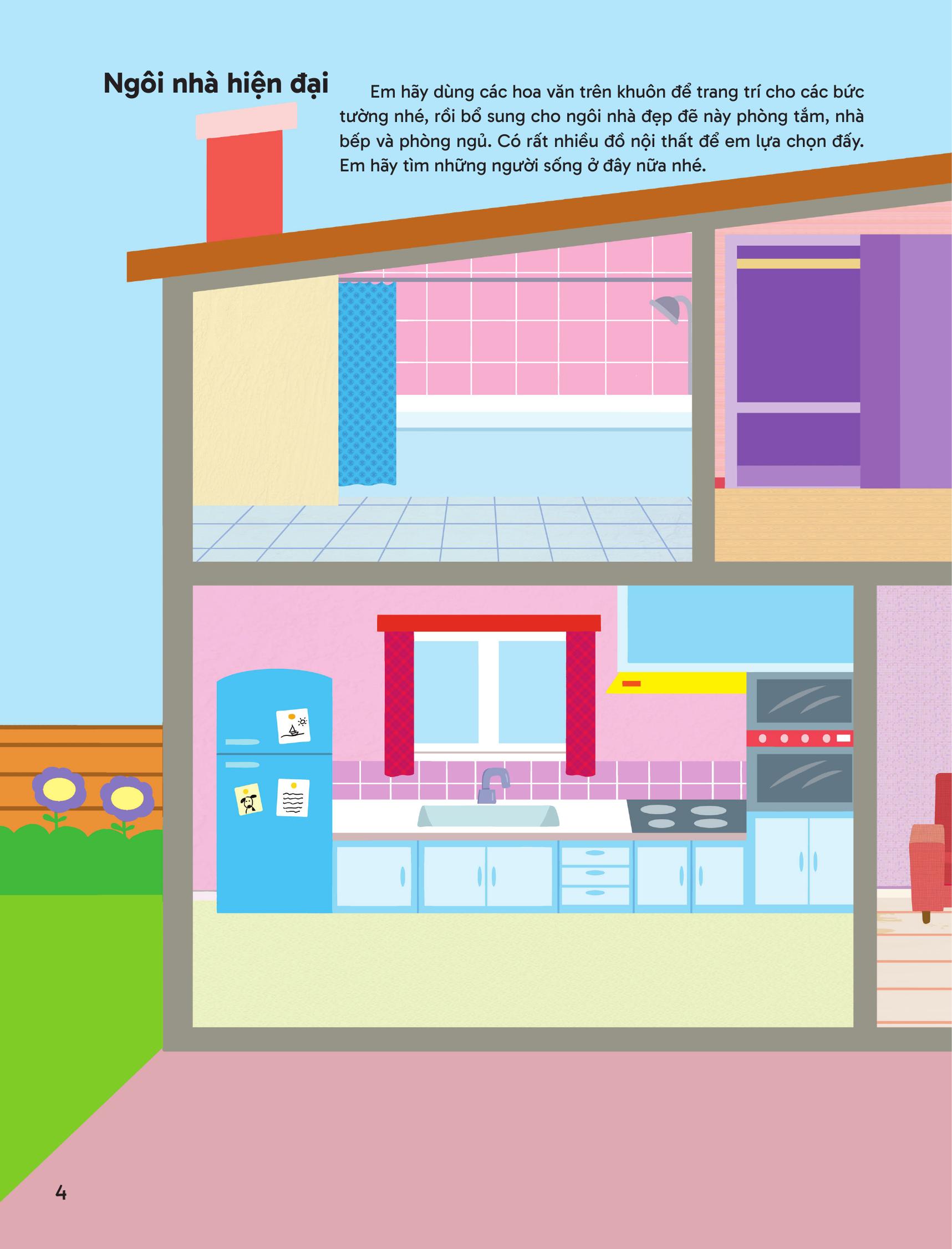 Trang Tri Ngoi Nha - Voi Gan 600 Mieng Dan Va Khuon Hinh Sang Tao - Bia Cung