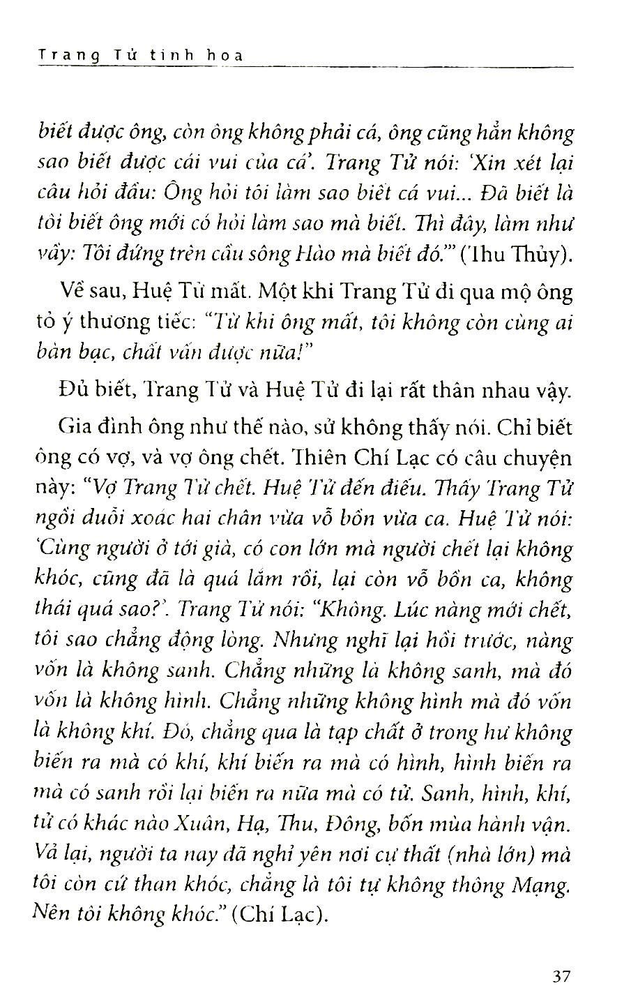 trang tử tinh hoa (tái bản 2021)
