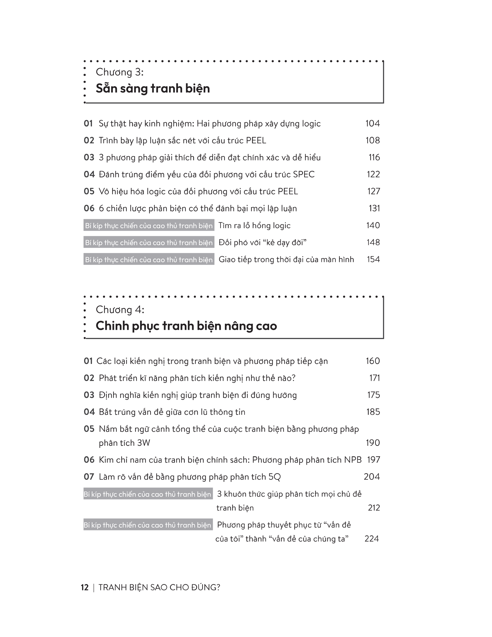 tranh biện sao cho đúng