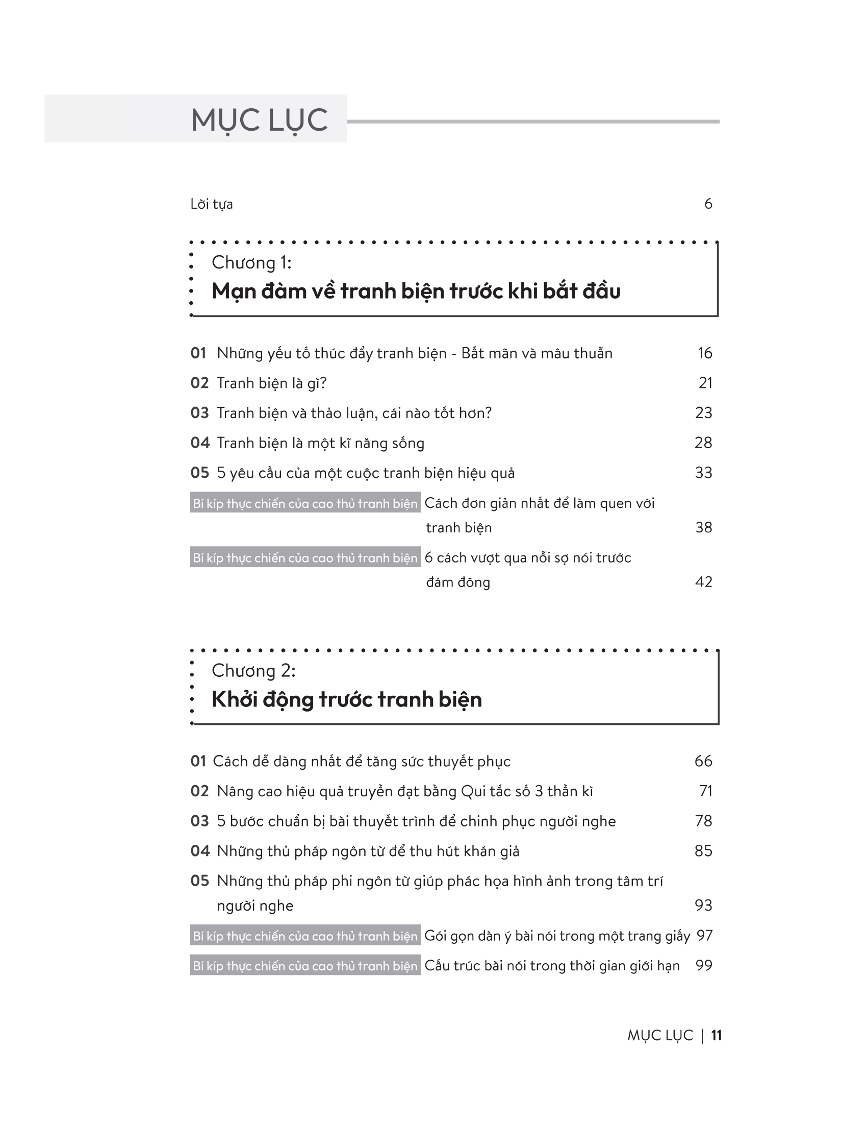 tranh biện sao cho đúng