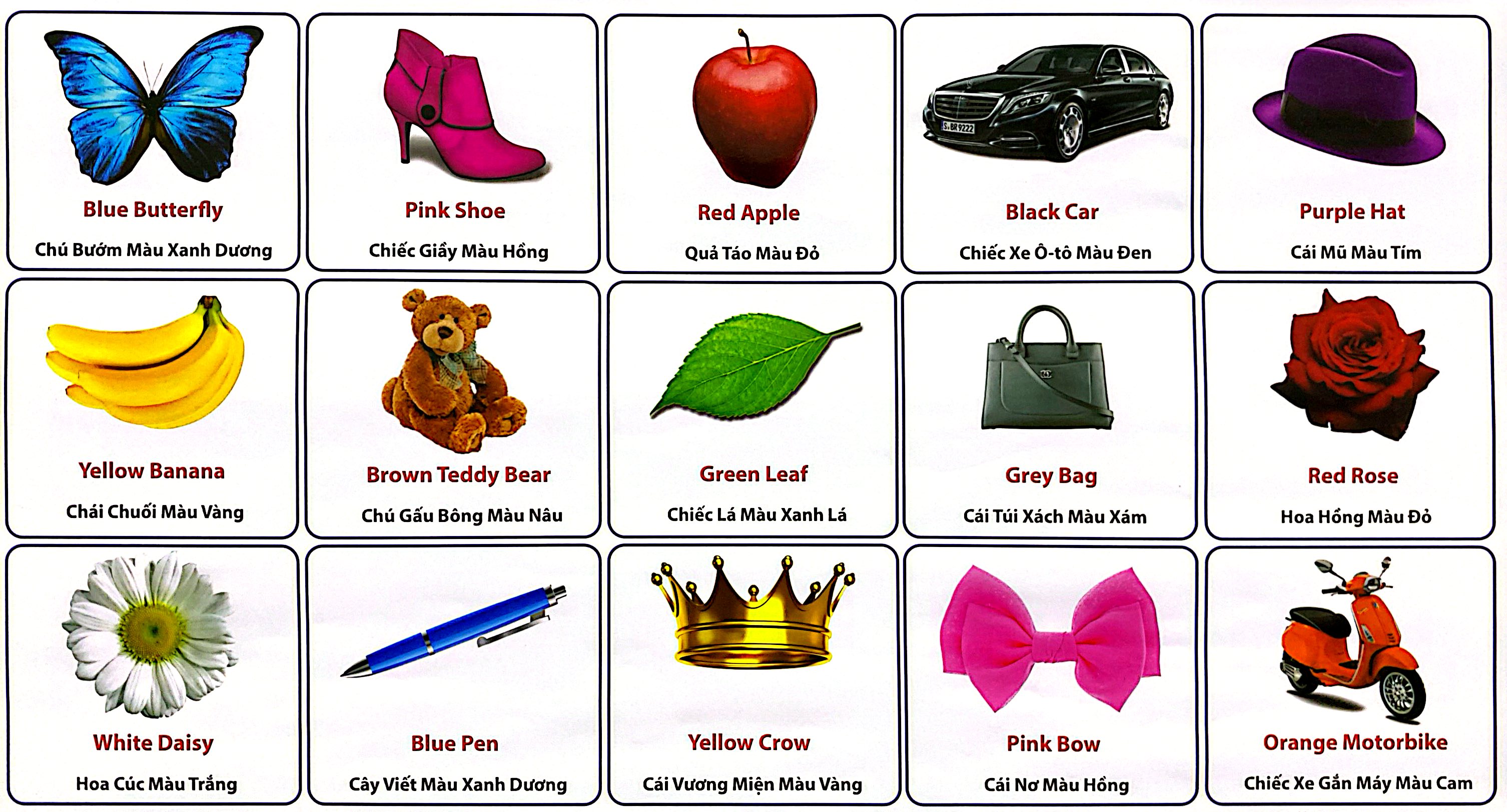 Tranh Màu Sắc Và Hình Dạng