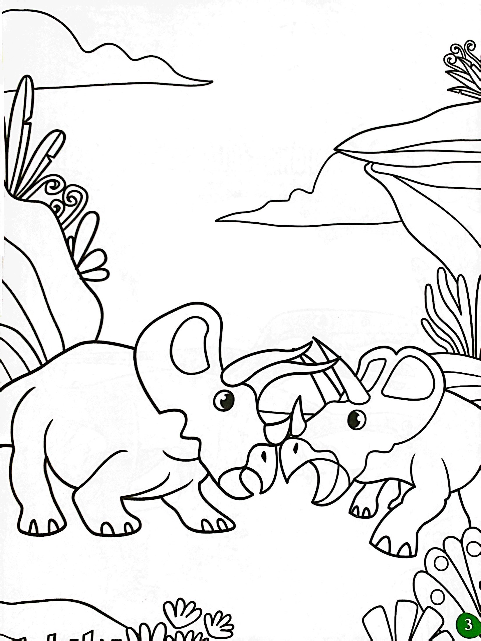 tranh tô màu vương quốc khủng long - cuộc sống bầy đàn (tái bản 2023)