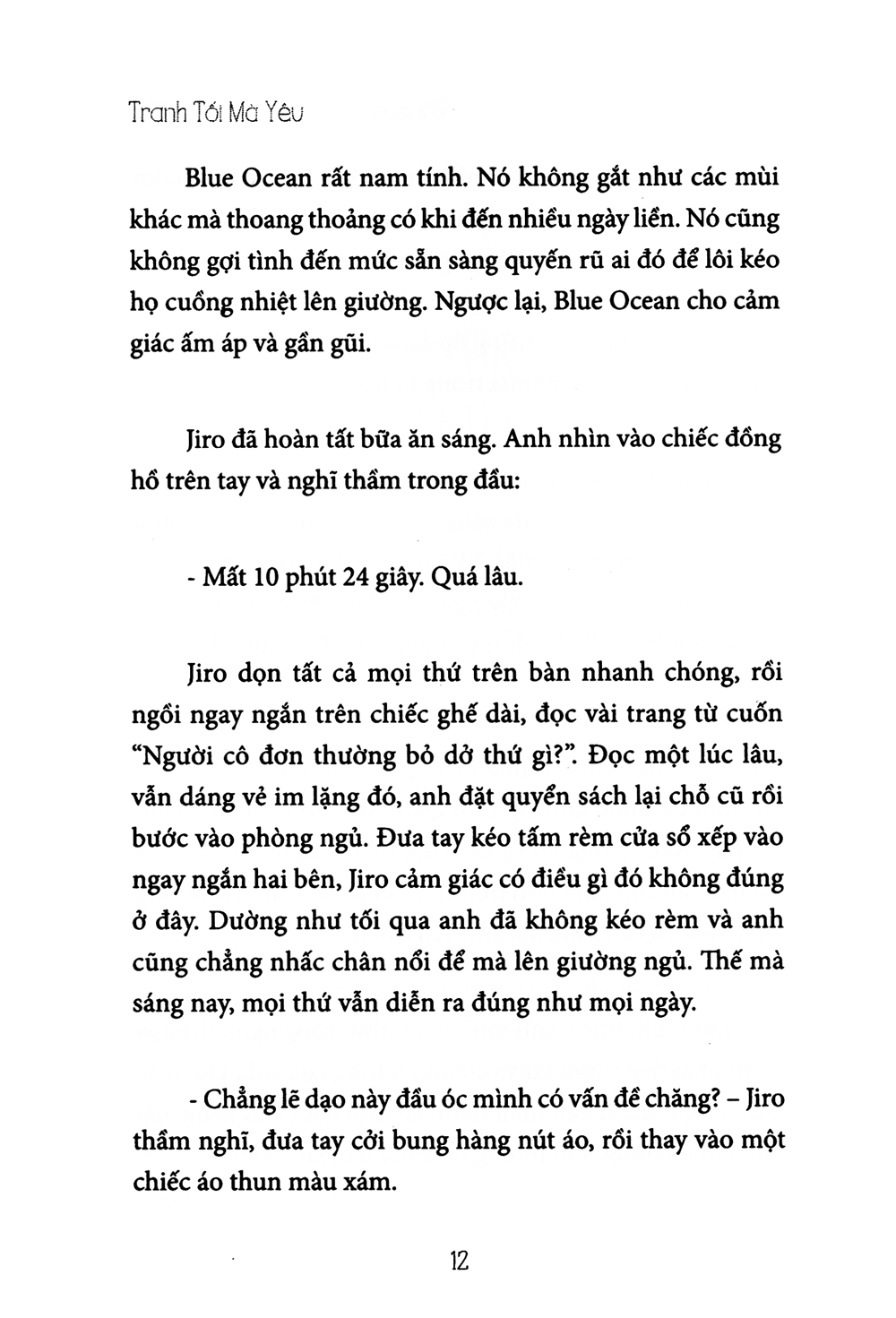 tranh tối mà yêu