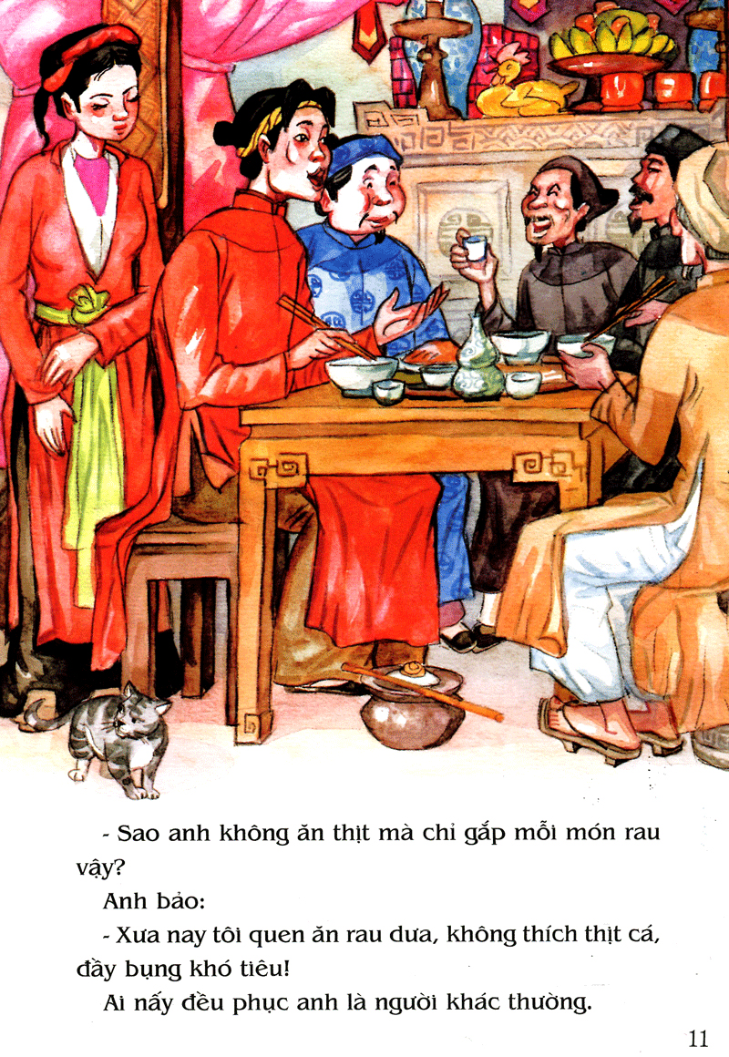 tranh truyện dân gian việt nam - anh chàng nhanh trí (tái bản 2023)