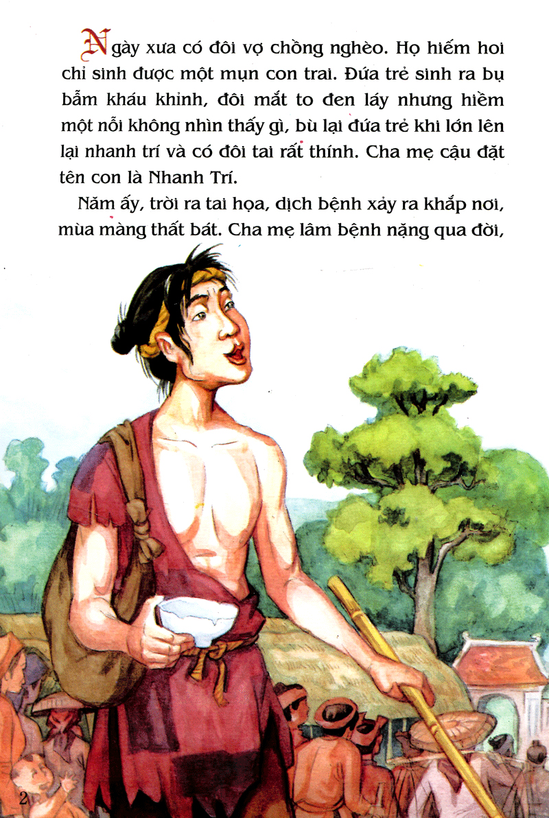 tranh truyện dân gian việt nam - anh chàng nhanh trí (tái bản 2023)