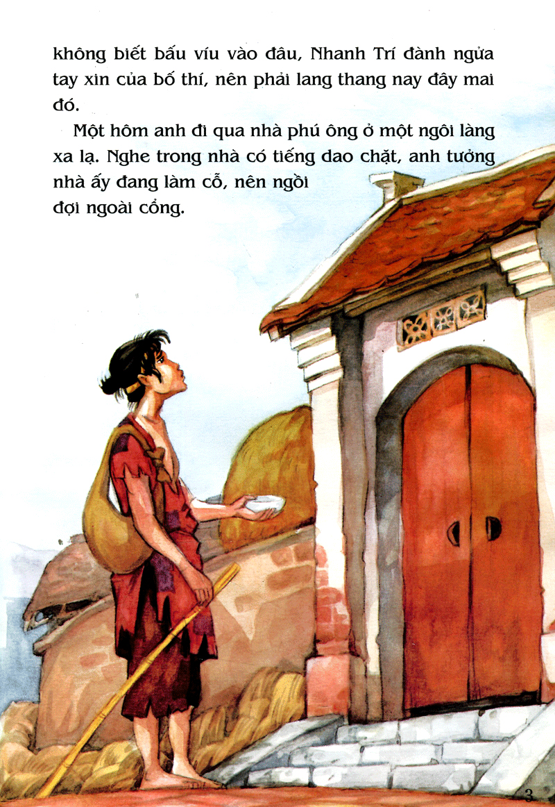 tranh truyện dân gian việt nam - anh chàng nhanh trí (tái bản 2023)