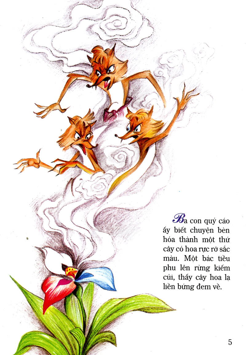 tranh truyện dân gian việt nam - anh học trò và ba con quỷ (tái bản 2019)