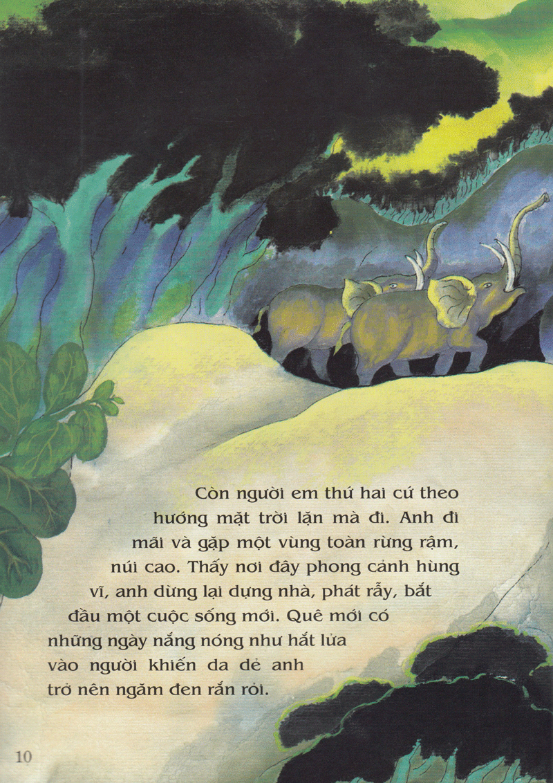 tranh truyện dân gian việt nam - ba chàng trai tài giỏi (tái bản 2023)