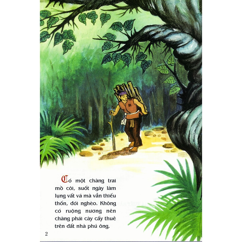 tranh truyện dân gian việt nam - bà chúa trầm hương (tái bản 2017)