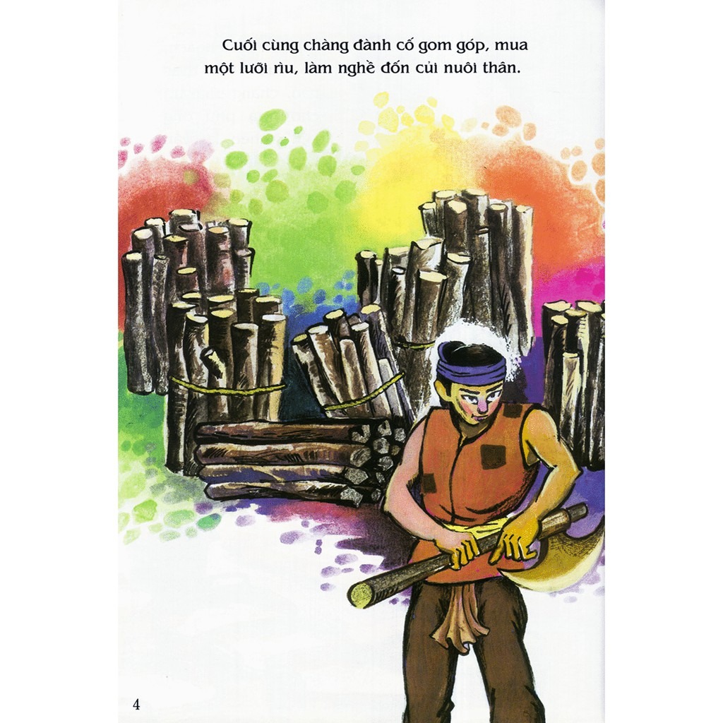 tranh truyện dân gian việt nam - bà chúa trầm hương (tái bản 2017)