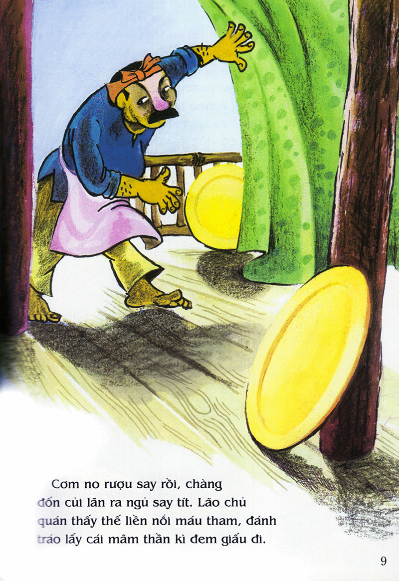 tranh truyện dân gian việt nam - ba vật thần kì (tái bản 2024)