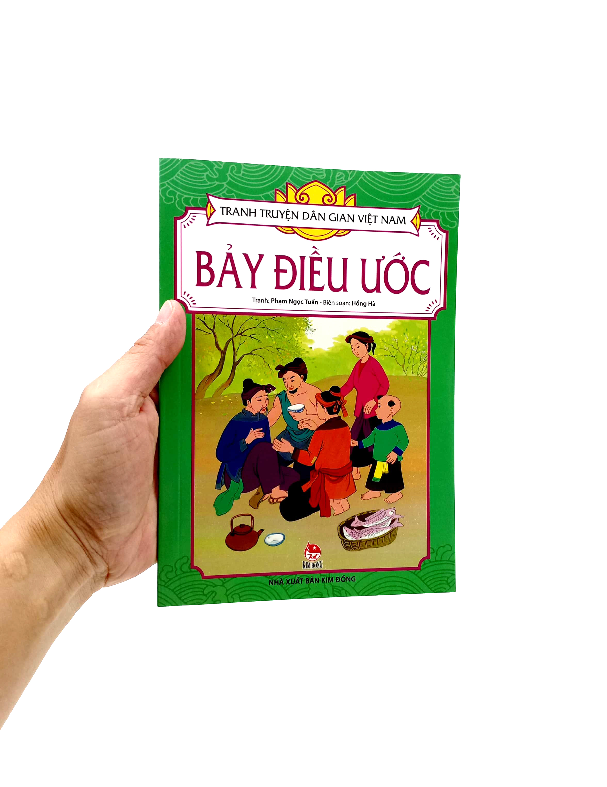 tranh truyện dân gian việt nam - bảy điều ước (tái bản 2023)