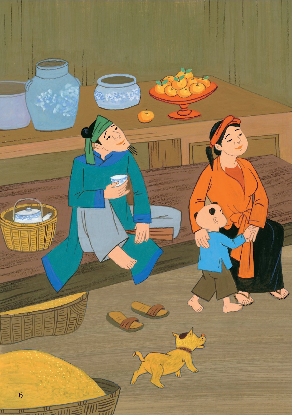 tranh truyện dân gian việt nam - cái cân thủy ngân (tái bản 2023)