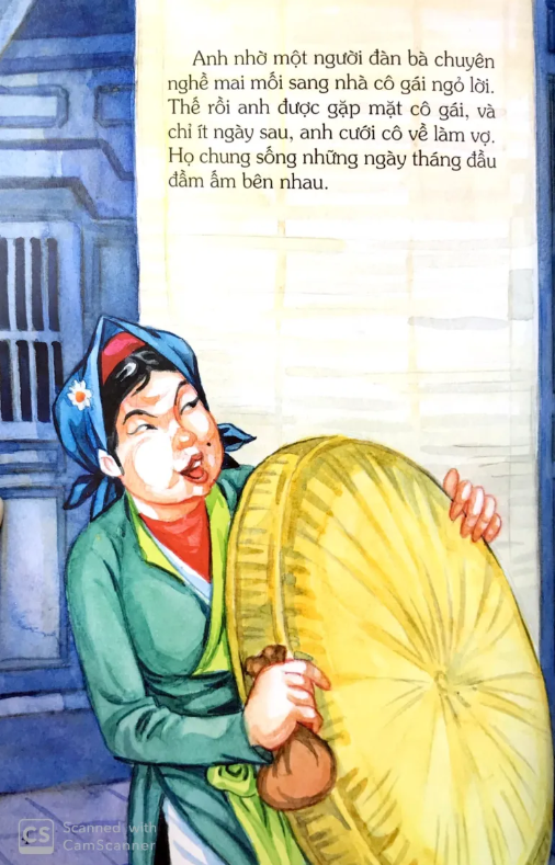 Tranh Truyen Dan Gian Viet Nam - Cai Kien May Kien Cu Khoai