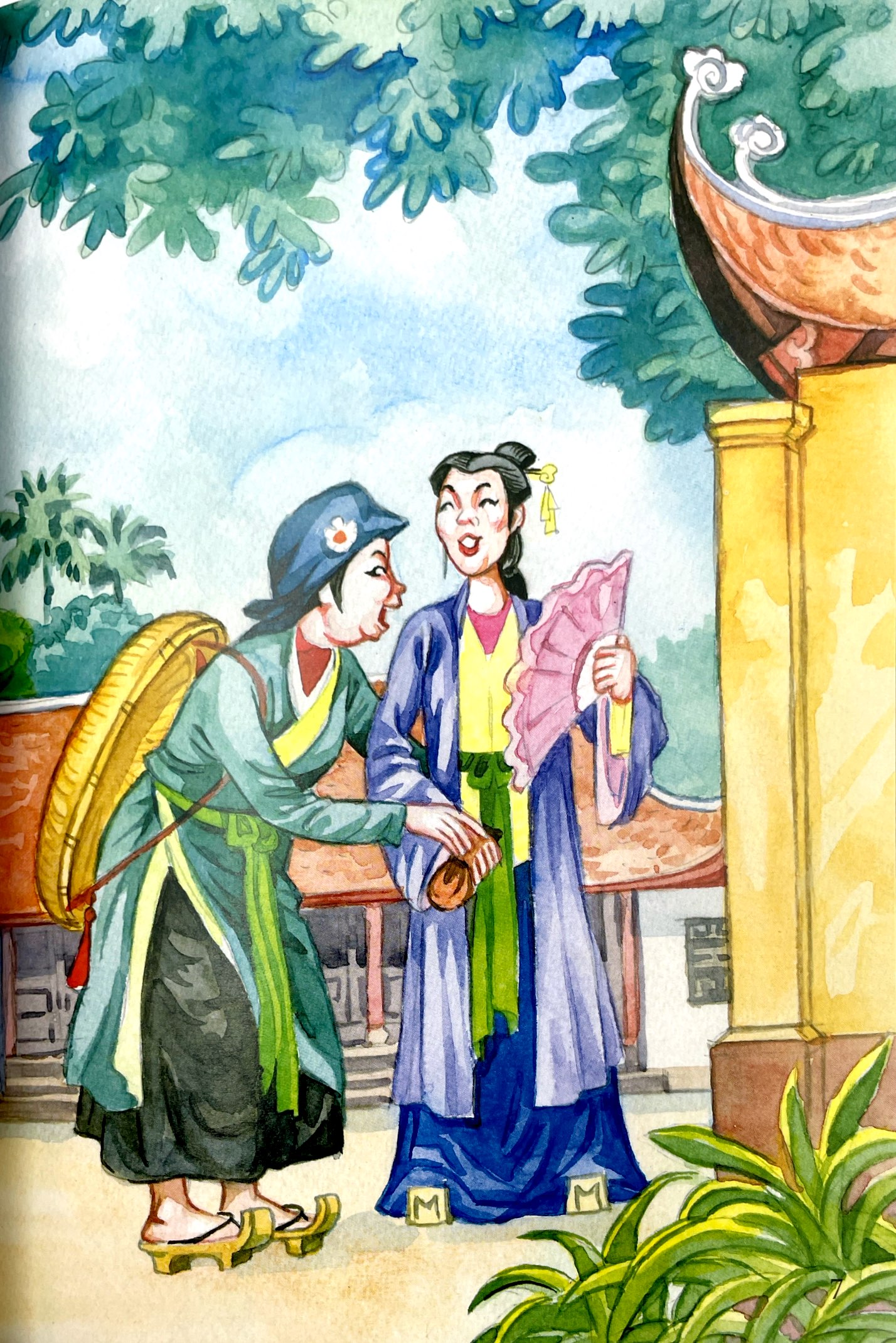 tranh truyện dân gian việt nam - cái kiến mày kiện củ khoai (tái bản 2023)