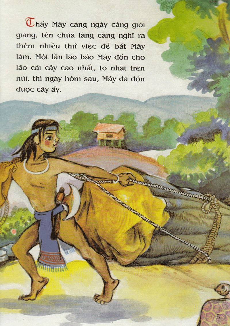 tranh truyện dân gian việt nam - cất nhà giữa hồ (tái bản 2023)