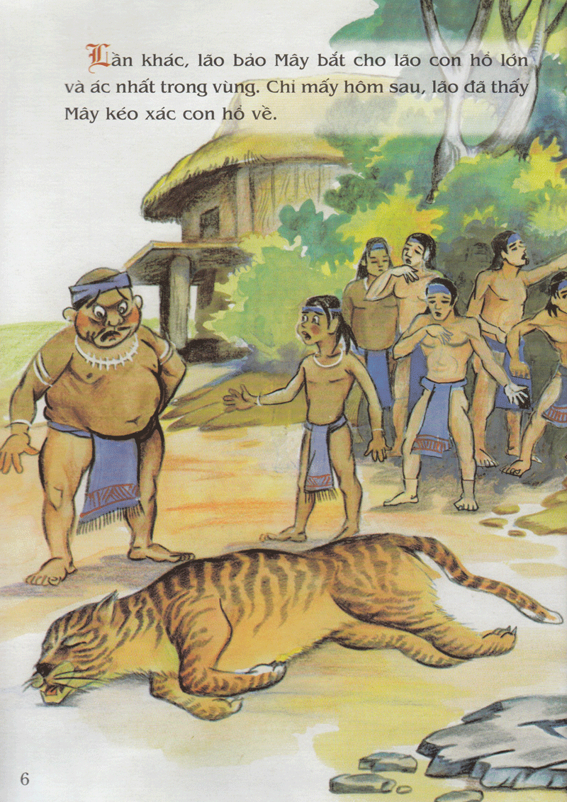 tranh truyện dân gian việt nam - cất nhà giữa hồ (tái bản 2023)