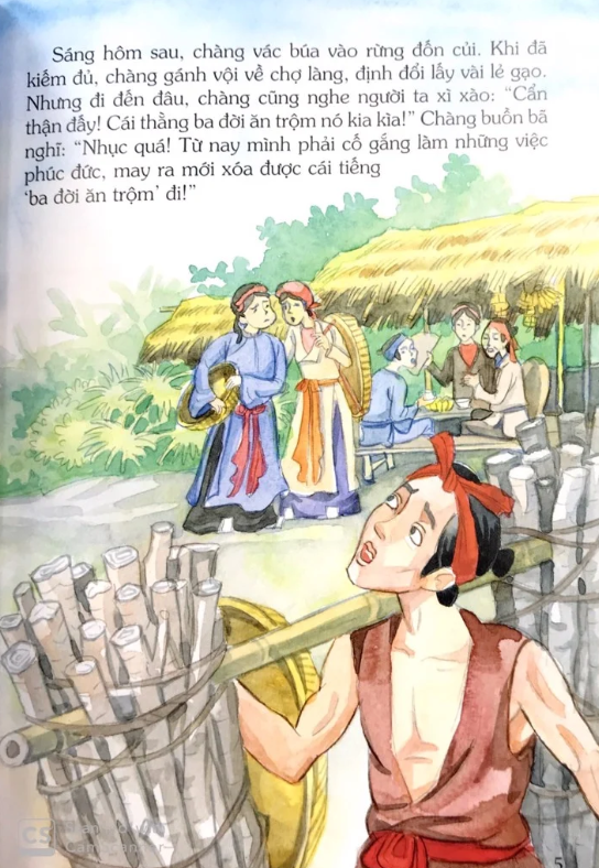 tranh truyện dân gian việt nam - cây cầu phúc đức (tái bản 2023)