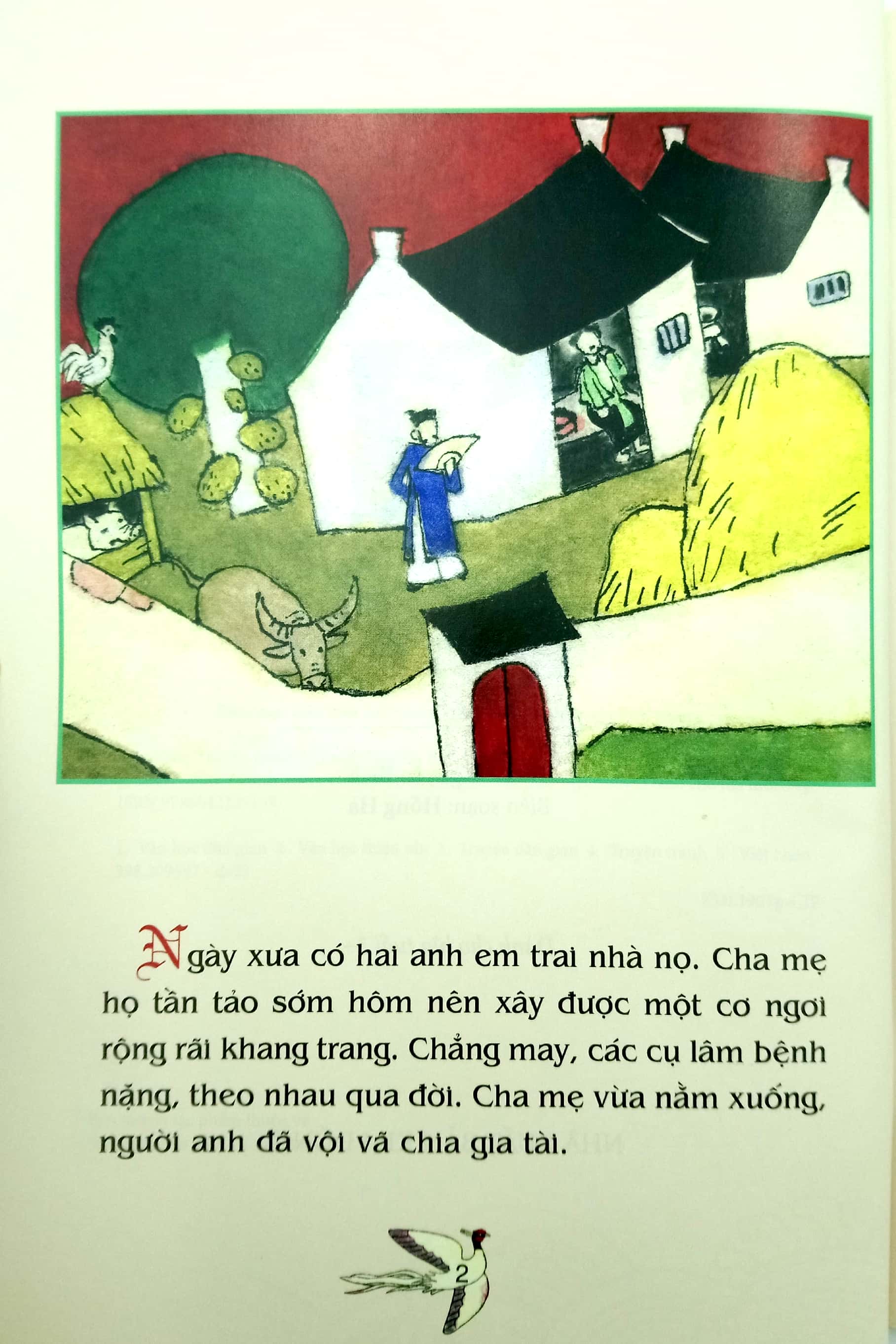 tranh truyện dân gian việt nam - cây khế (tái bản 2023)