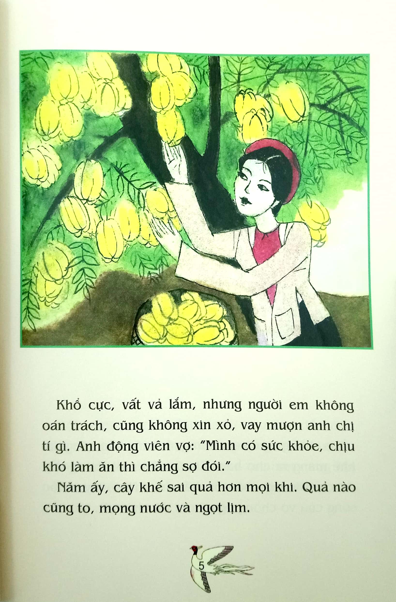 tranh truyện dân gian việt nam - cây khế (tái bản 2023)