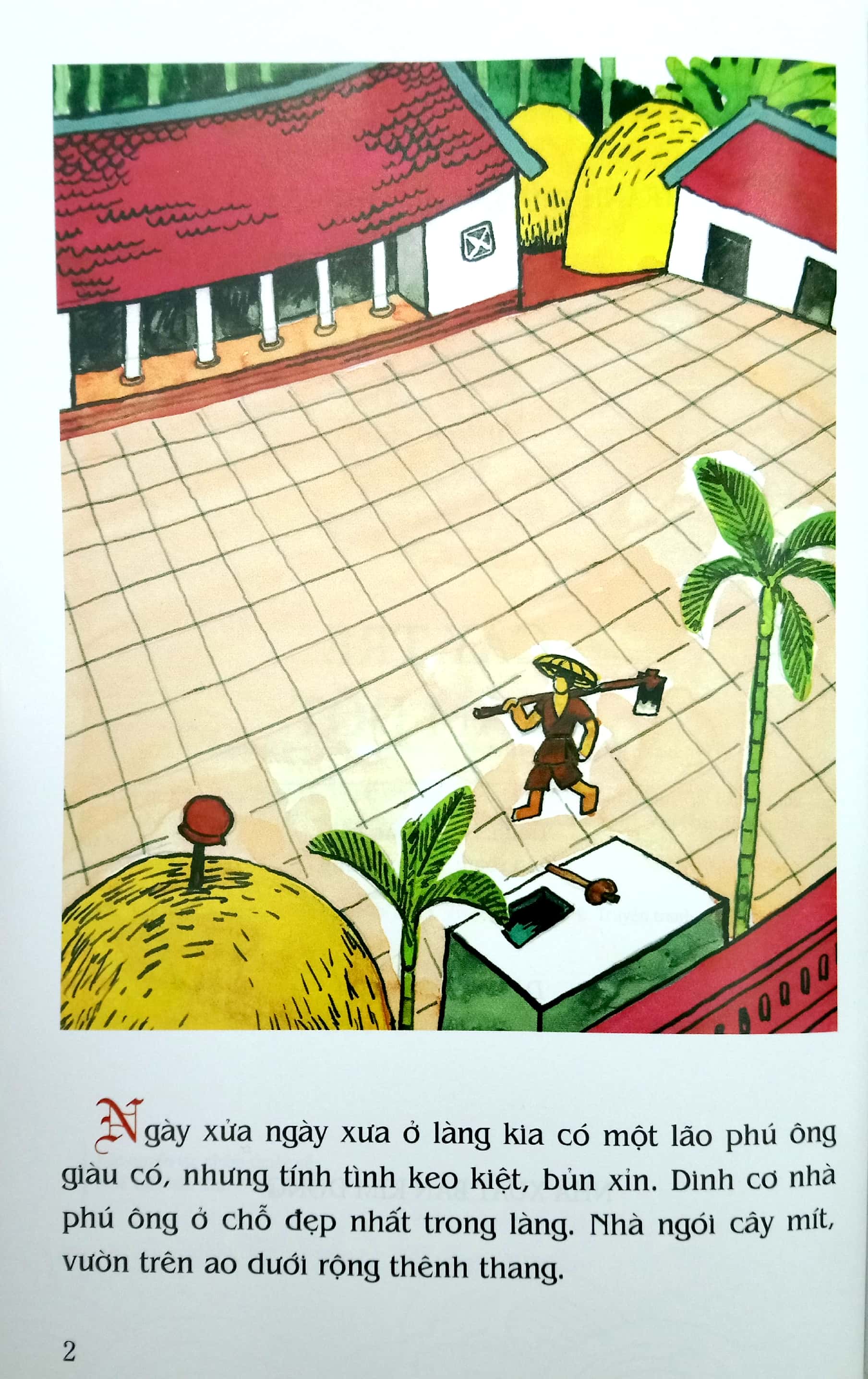 tranh truyện dân gian việt nam - cây tre trăm đốt (tái bản 2023)