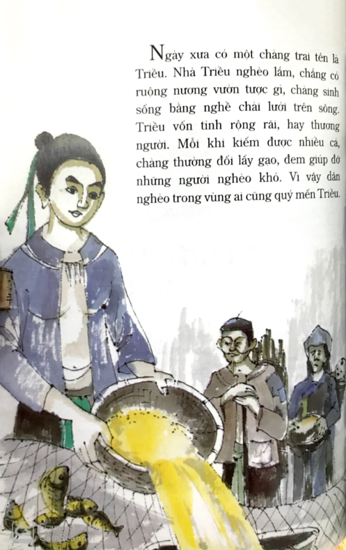 tranh truyện dân gian việt nam - chiếc áo tàng hình (tái bản 2024)