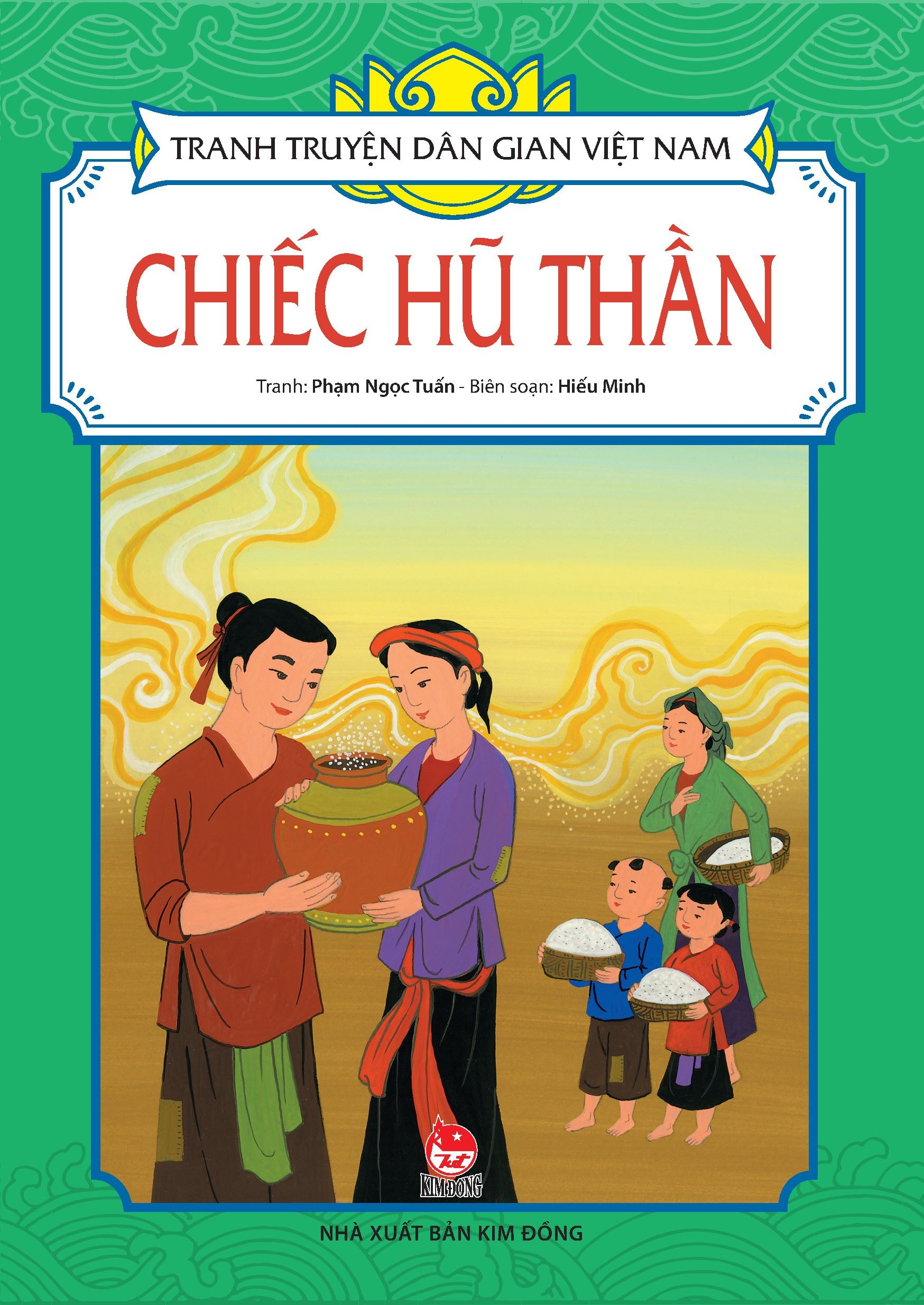 tranh truyện dân gian việt nam - chiếc hũ thần (tái bản 2024)