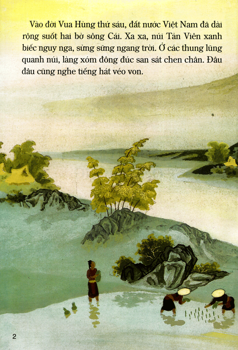 tranh truyện dân gian việt nam - chuyện ông gióng (tái bản 2023)