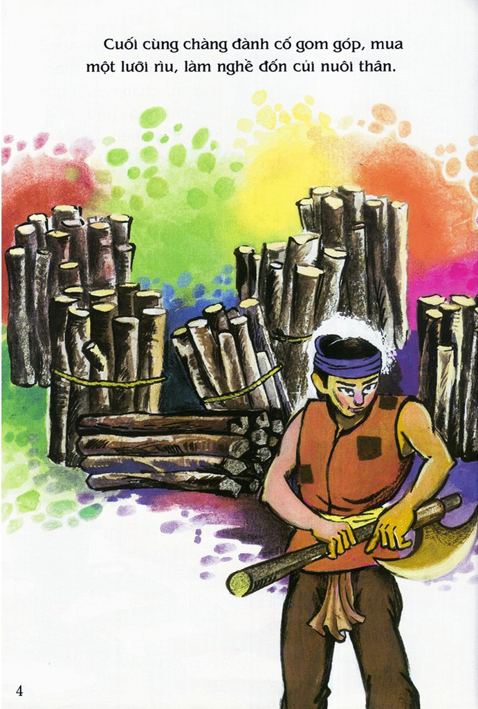 tranh truyện dân gian việt nam - chuyện trê cóc (tái bản 2024)