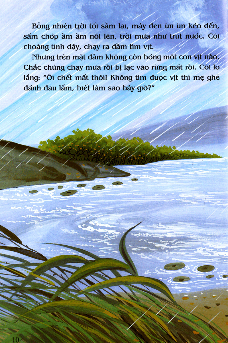 tranh truyện dân gian việt nam - cô bé mồ côi (tái bản 2024)